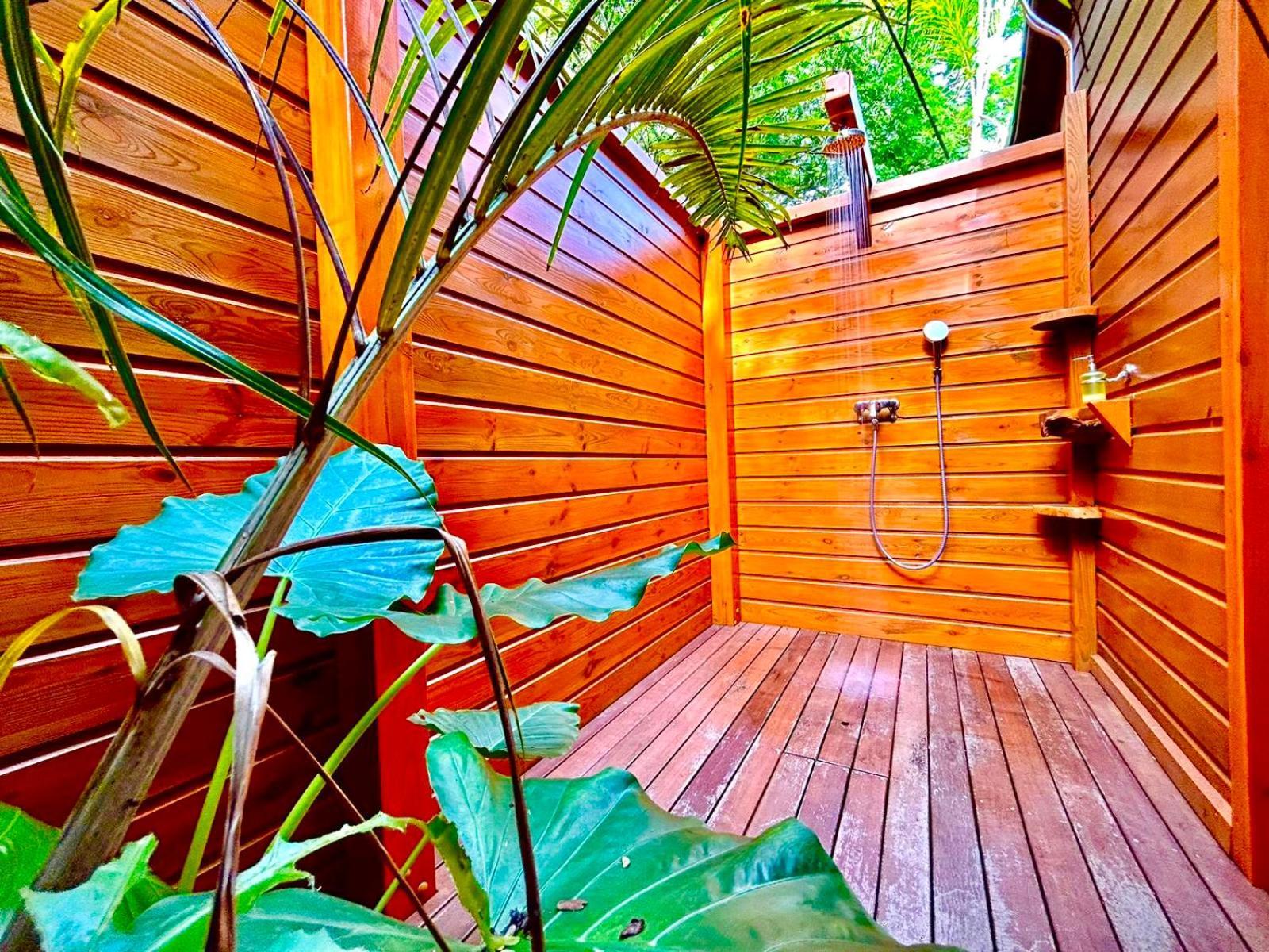 Au Jardin Des Colibris Ecolodge&Spa Deshaies Luaran gambar